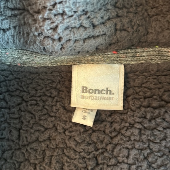Bench Gallowsclough Fleece Grey Jacket Size S - Picture 9 of 12